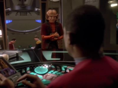 Commander, first let me express
my most sincere thanks - Star Trek: Deep Space Nine