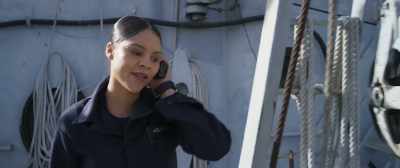 Commander Lynch did
what she had to do - Megalodon Rising