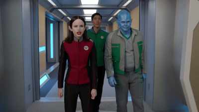 Commander, permission
to open a wide-band channel - The Orville