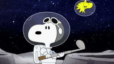 Commander Shepard
had it specially designed to retract - Snoopy in Space