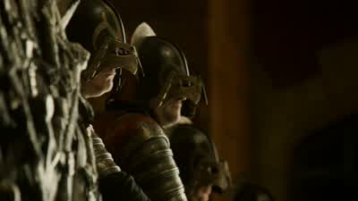 Commander!Take the queen and her children into custody. - Game of Thrones