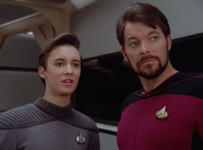 Commander, who is she? - Star Trek: The Next Generation