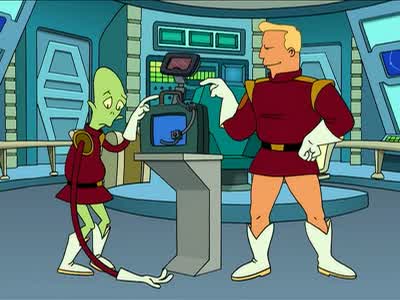 Commence lip identification scan. - Futurama