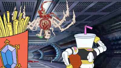 Commence self-destruct mode
in T-minus 30 seconds. - Aqua Teen Forever: Plantasm