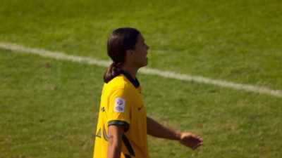 COMMENTATOR 1: And as we head into
the last 15 minutes, - Matildas: The World at Our Feet