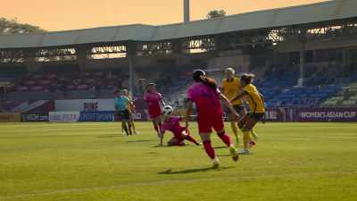 COMMENTATOR 1: It's with Kerr, - Matildas: The World at Our Feet