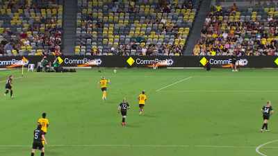 COMMENTATOR 1: Matildas just dominating
in every department, except one. - Matildas: The World at Our Feet