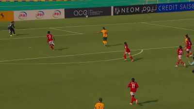 COMMENTATOR 1: Raso with van Egmond. - Matildas: The World at Our Feet