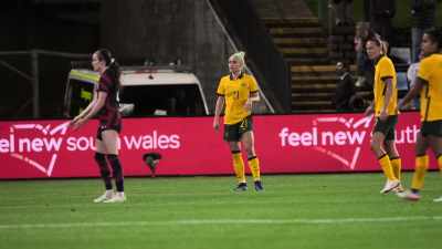 COMMENTATOR 1: Time almost up. - Matildas: The World at Our Feet