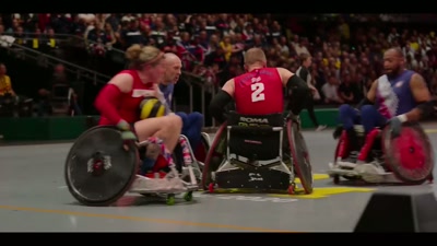 [commentator 1] Vicki Ross with the ball. - Heart of Invictus