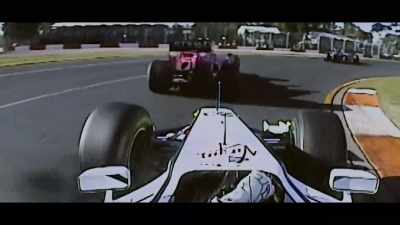 [commentator 2]
He lost the back of the car, - Brawn: The Impossible Formula 1 Story