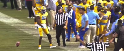[commentator 2] Jackson State had a chance
to run away with it, - Coach Prime