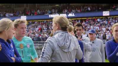 [commentator 23] The final game
of her victory tour... - The Playbook