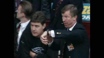 [commentator] A goal
by Manchester United
would bring them - Fever Pitch: The Rise of the Premier League