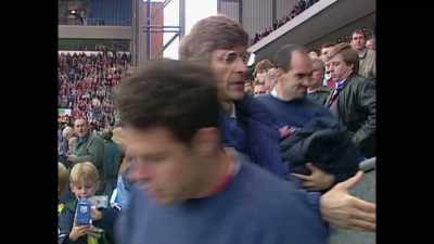 [commentator]
Anything appears possible
for the new boss Arsene Wenger, - Fever Pitch: The Rise of the Premier League