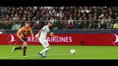 COMMENTATOR: Break here for
Benzema, who is able - Football Must Go On