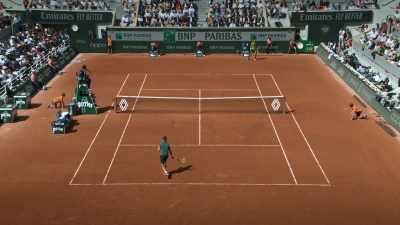 [commentator] I mean, right now,
Ruud has lost this mental battle. - Break Point