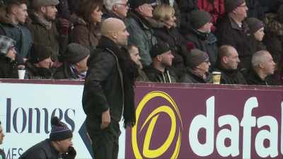 [commentator] It's going to be Walker
with a first-time ball across. - All or Nothing: Manchester City