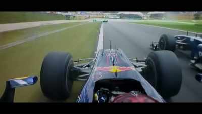 [commentator] Oh, is that Vettel
on the grass going into six and seven? - Brawn: The Impossible Formula 1 Story