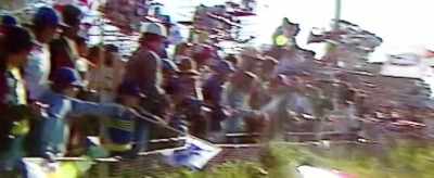  Commentator: Peter Brock with
 the 1983 James Hardie 1000 - Brock: Over the Top