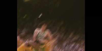 [commentator] Rebounds to McHale,
stolen by Magic. Underneath, slam dunk. - They Call Me Magic