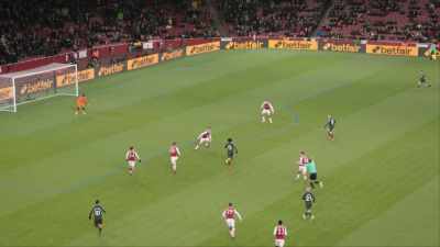 [commentator] Sané skips away
from two challenges, - All or Nothing: Manchester City
