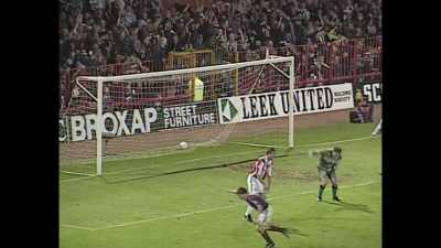 [commentator] Still Beardsley,
chance for number two.
Would you believe it? - Fever Pitch: The Rise of the Premier League
