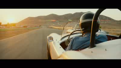 COMMENTATOR: They're wheel to wheel. - Ford v Ferrari