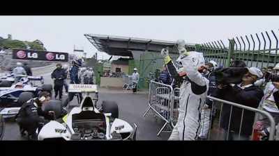 [commentator] You can hear the crowd,
"Rubinho! Rubinho!" - Brawn: The Impossible Formula 1 Story