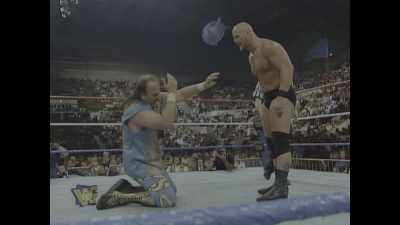 [commentators] There it is! - Mr. McMahon