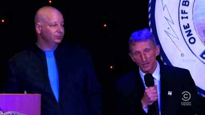 Commissioner, I know you're
a big advocate - Jeff Ross Roasts Cops