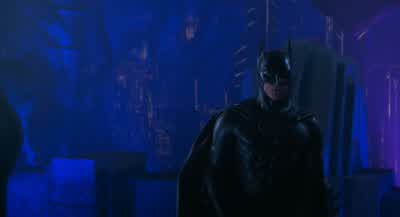Commissioner Gordon He's at homeI sent the signalWhat's wrongLast night at the bank I noticed something about Two FaceHis coinIt's his Achilles' heelIt can be exploited I knowYou called me here for thisThe Bat Signal is not a beeperWell I wish I could say - Batman Forever