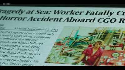 Compensation for the accident
that killed Isla's husband. - Granite Harbour