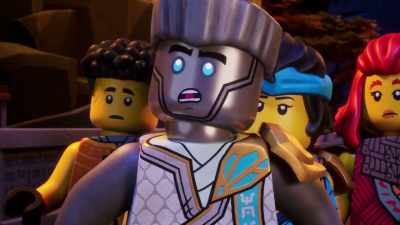 Compete in a dangerous,
high-speed vehicle race - LEGO Ninjago: Dragons Rising