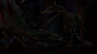 [Compies shrieking] - Jurassic World: Camp Cretaceous