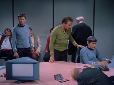 Complete computer control, captain.
The entity has fled. - Star Trek