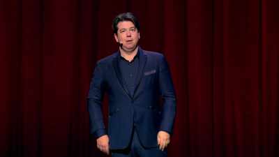 Completely bloody addicted
to playing his bloody Xbox. - Michael McIntyre: Showman