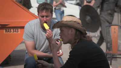 Completely cleaned out
of the ice pops twice today. - Game of Thrones: The Last Watch
