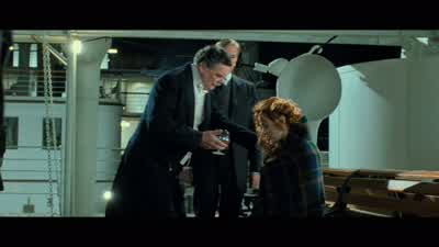 This is completely unacceptableWhat made you thinkthat you could put your hands on my fiancéeLook at me you filth Cal - Titanic