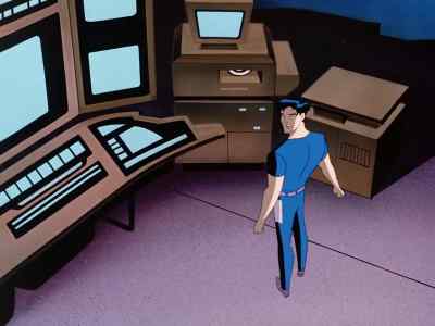 Computer, analyze the metal
this thing's made of. - Batman Beyond