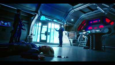 - Computer, beam intruder to the brig. - Star Trek: Discovery