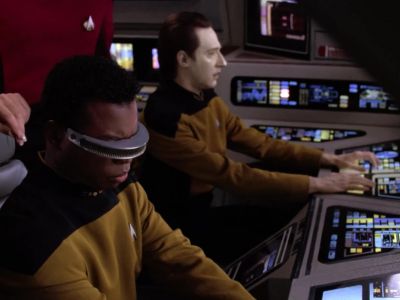 [COMPUTER BEEPING] - Star Trek: The Next Generation