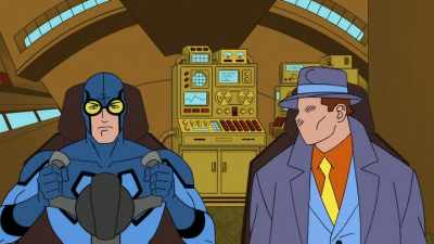 [computer beeps] - DC Showcase: Blue Beetle
