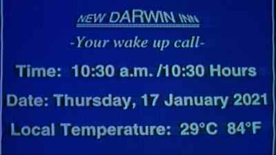 COMPUTER:
Good morning.
This is your wake-up call. - Johnny Mnemonic