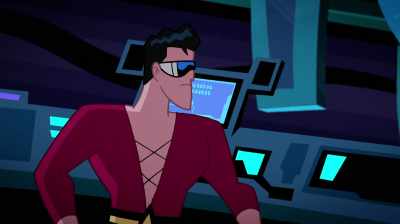 COMPUTER: Miniaturization
canon in full power. - Justice League Action