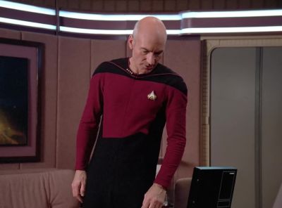 Computer,
pull all relevant information - Star Trek: The Next Generation