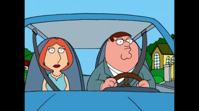 COMPUTER Turn right at fork in road - Family Guy