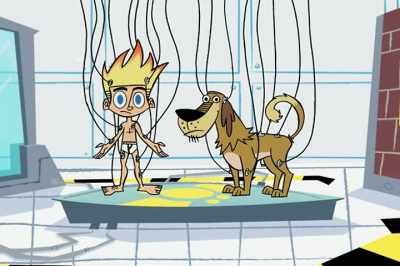 COMPUTER VOICE:
Begin kung fu power simulation. - Johnny Test