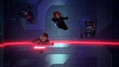 [computer voice] Identify
and sort. Four humans. - LEGO Marvel Avengers: Code Red
