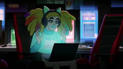 Computer, why do you know my name?
Should I be scared? - Q-Force
